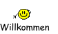 :willkommen mit Blumen: